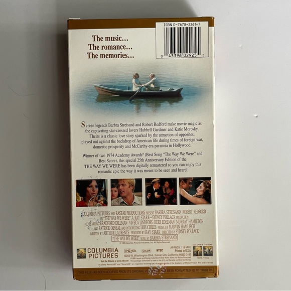 The Way We Were VHS tape - Picture 4 of 6